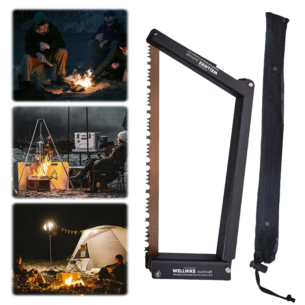 THOOBO! The Tree Slayer Fold-N-Stash Saw – Adventure-Grade Folding Hand Saw with Carry Bag