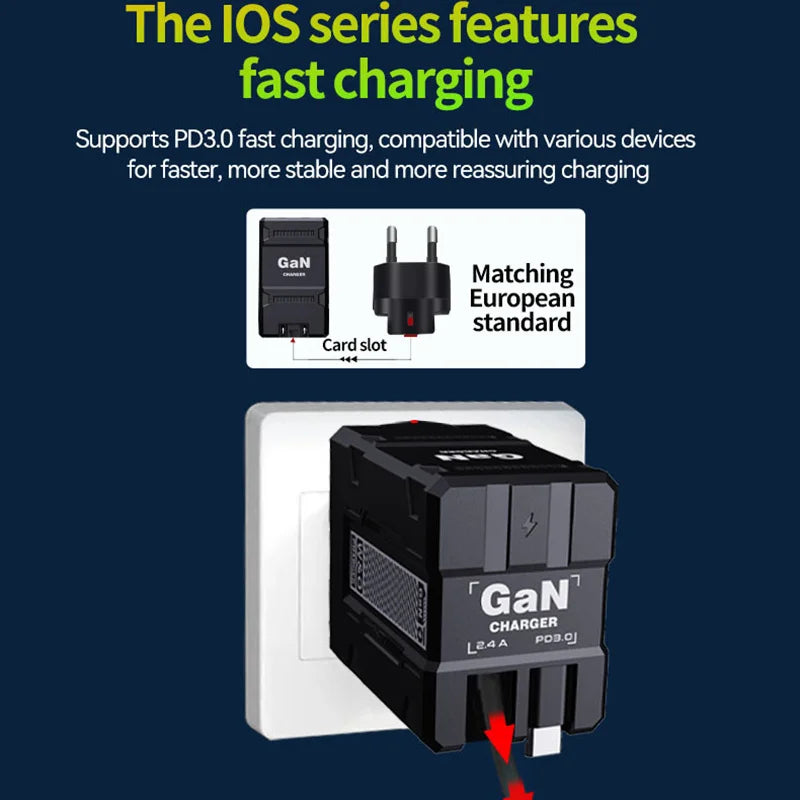 Xiaomi 120W Dual-Port GaN Fast Charger – High-Speed USB-C PD Adapter For iPhone 15, Samsung, Huawei & More