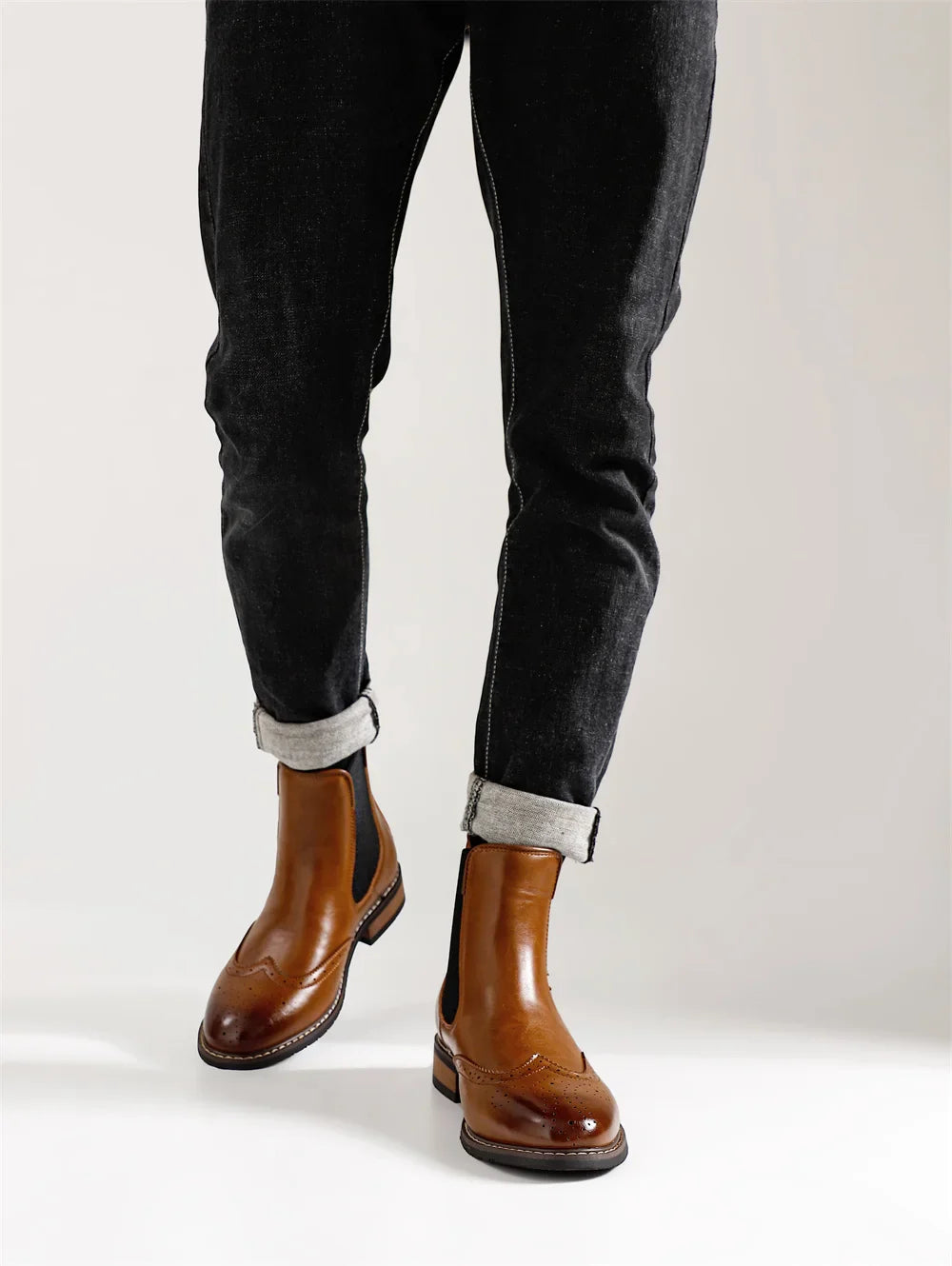 "Dead Poets Boots" – Lizard Vigilante Soft Leather Chelsea Boots for Men | Sleek Pointed-Toe Ankle Icons for Rebels, Artists & Gentlemen