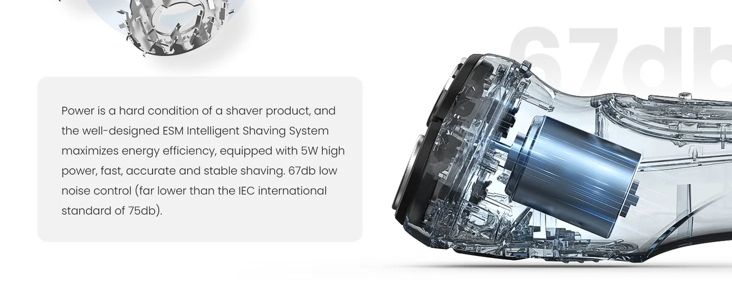 Razor Riot 3D Floating Electric Shaver – Stage-Grade Grooming Machine