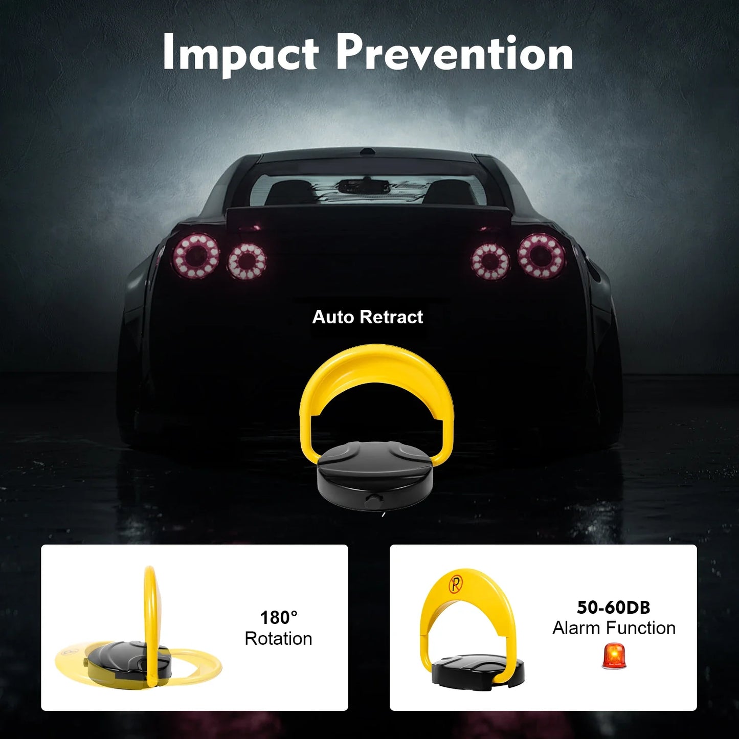 GuardianFold Smart Parking Lock | Remote-Control Steel Sentinel That Saves Your Spot Like a Boss 🚗🛡️