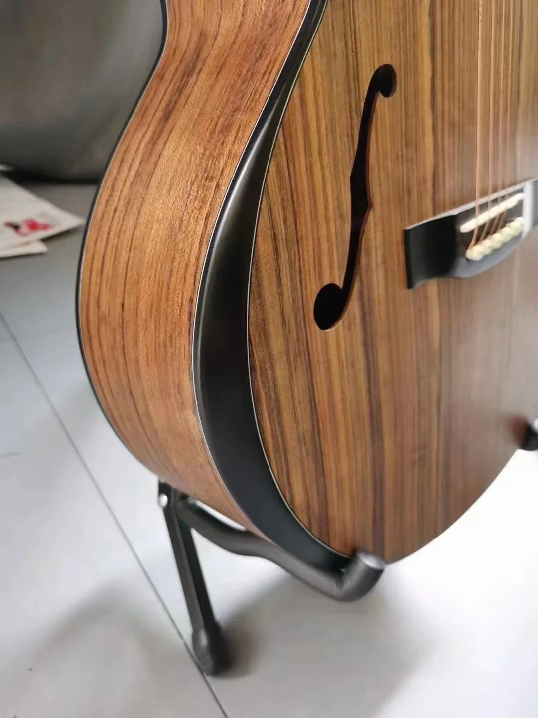 Jazz Riot 41" Handmade Acoustic Guitar – Folk Weaponry for the Rock-Hungry Soul