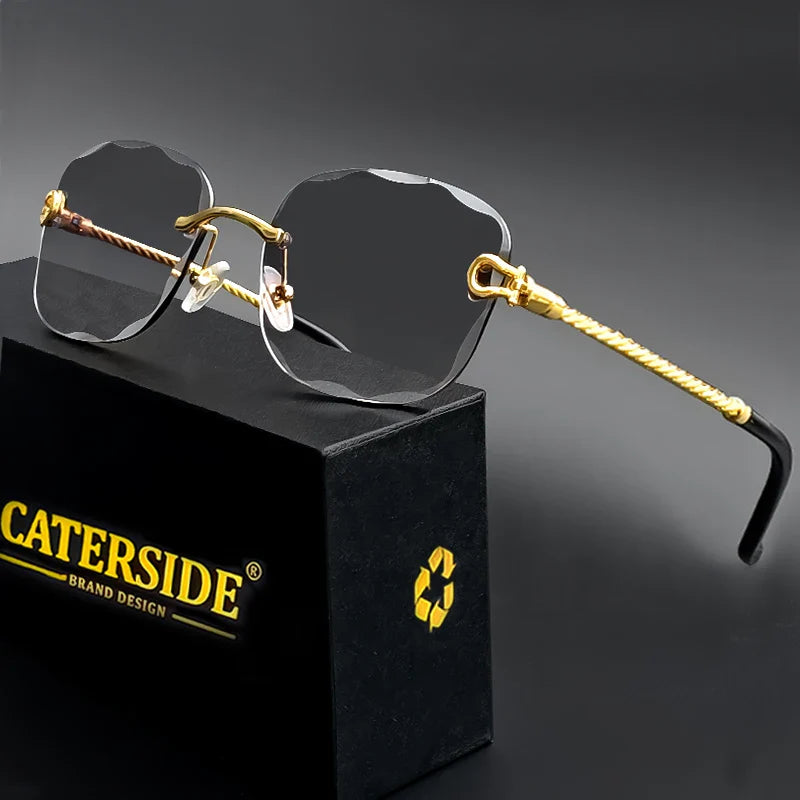 Rimcutter Royale Caterside Retro Gradient Sunglasses – Blade Lens Street Icon Shades
