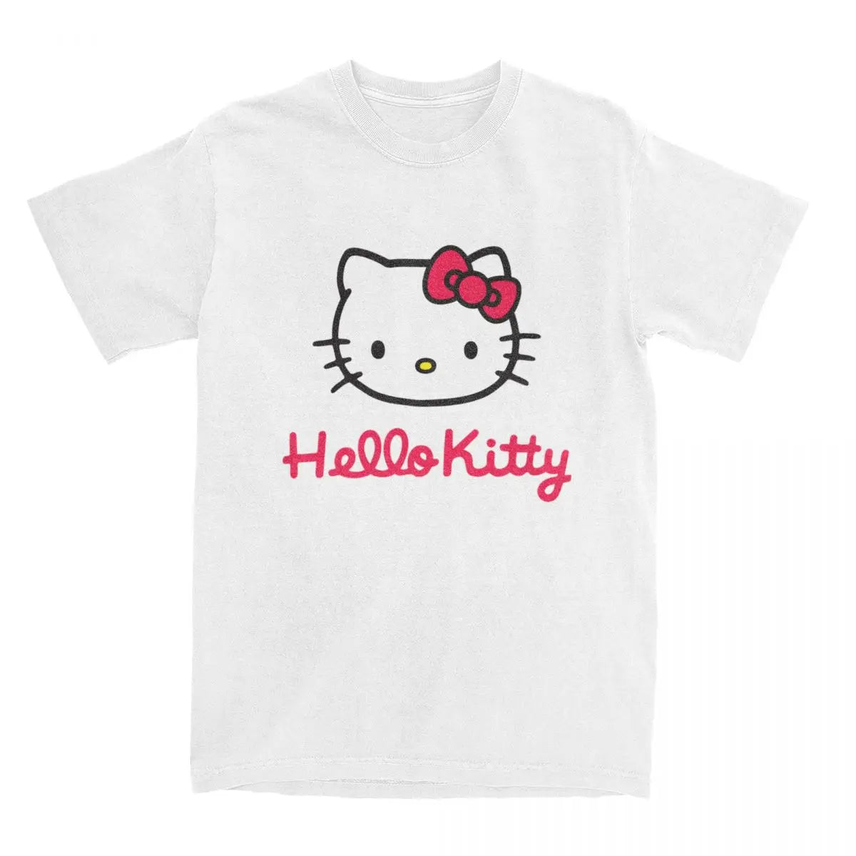 Hello Kitty Vintage T-Shirt for Men & Women - Cotton All-Season Casual Tee