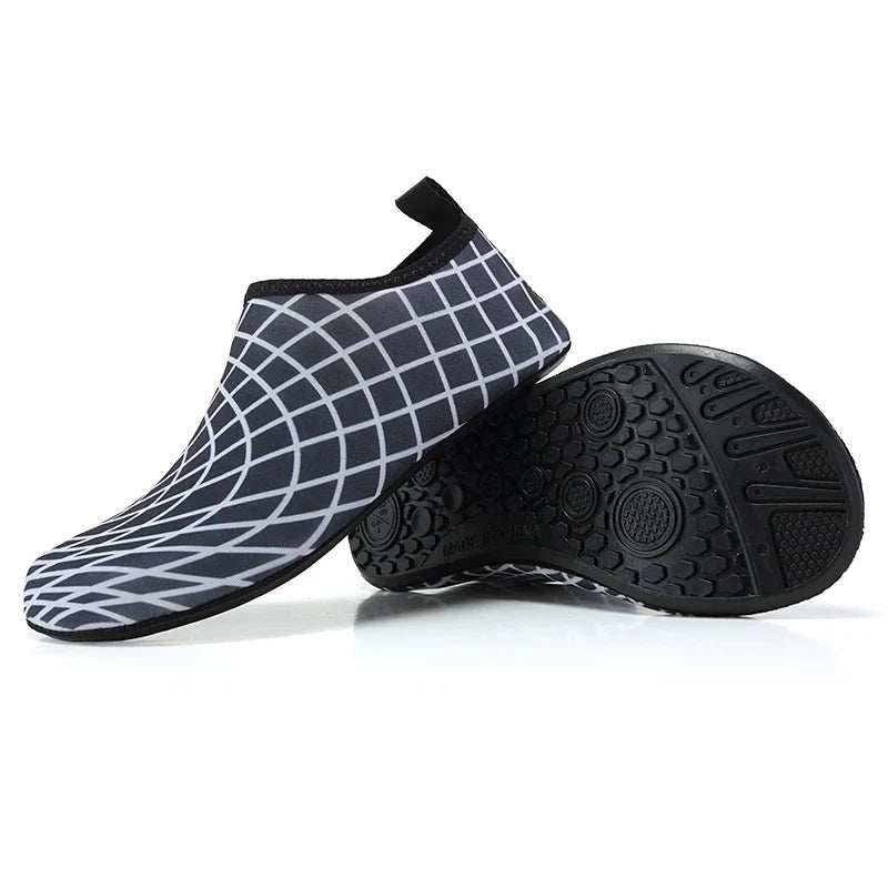 “HYDROSTRIKE X – Slip-On Aqua Combat Sneakers for Beachfront Warriors & Poolside Bandits”