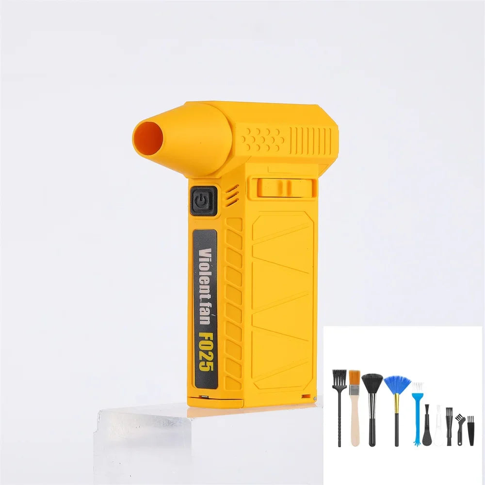 BLACKTORQ 200K RPM Turbo Air Cannon – Pro-Grade Cordless Jet Blower & Dust Cleaner with Infinite-Speed Brushless Drive