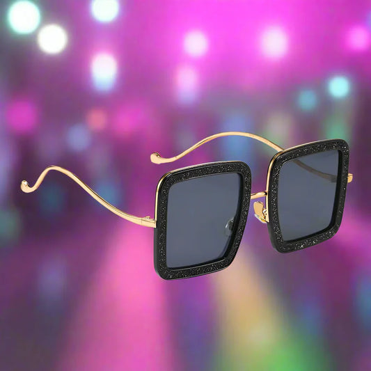 Glitter Vortex Shades – Rockstar Ice-Out Sunglasses for Unapologetic Legends