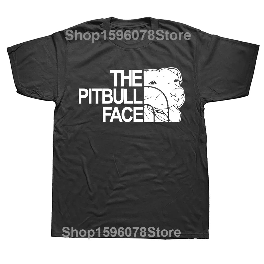 Pitbull Powerhouse Graphic Tee: Hilarious, Heartfelt, and Hardcore Streetwear for Dog Lovers - The Ultimate Birthday Gift