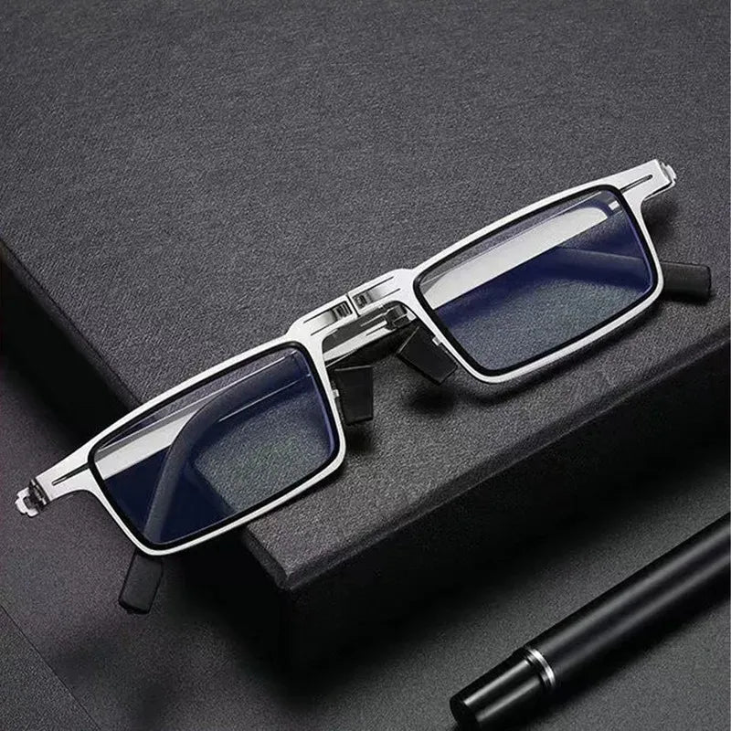 MOONBIFFY Fold & Focus – Portable Smart Folding Blue Light Reading Glasses for Men & Women 👓✨