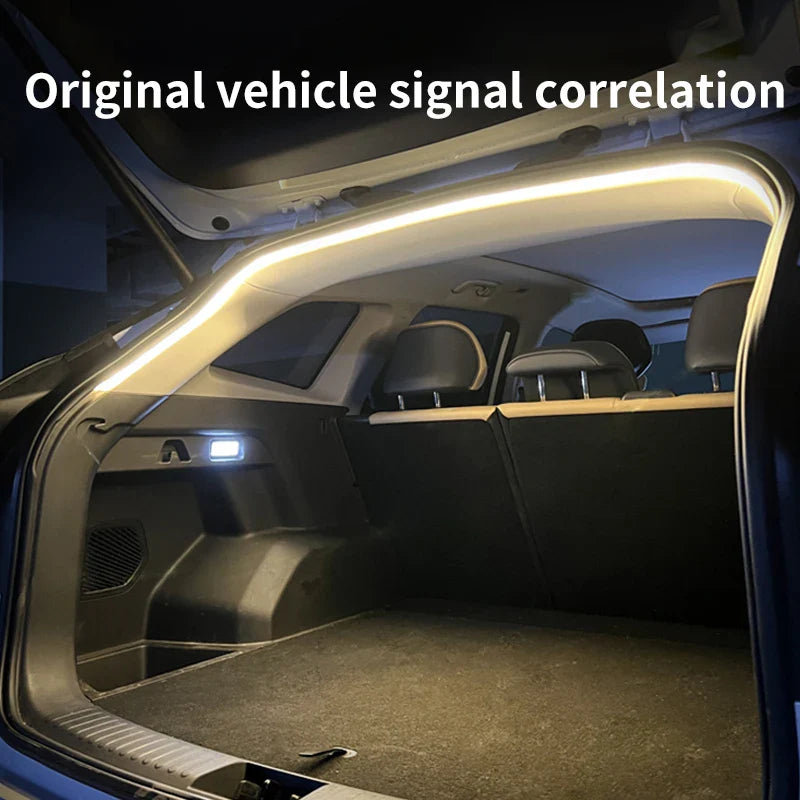 Lizard Vigilante High Brightness Trunk LED Light Strip Automatic Sensing Car Interior Ambient Lamp