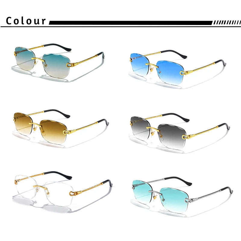 Rimcutter Royale Caterside Retro Gradient Sunglasses – Blade Lens Street Icon Shades