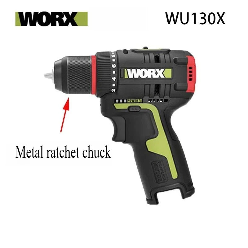 Worx WU130X Steel Cannon Brushless Cordless Drill – Lithium Beast with Wireless Charging & Military-Grade Grit