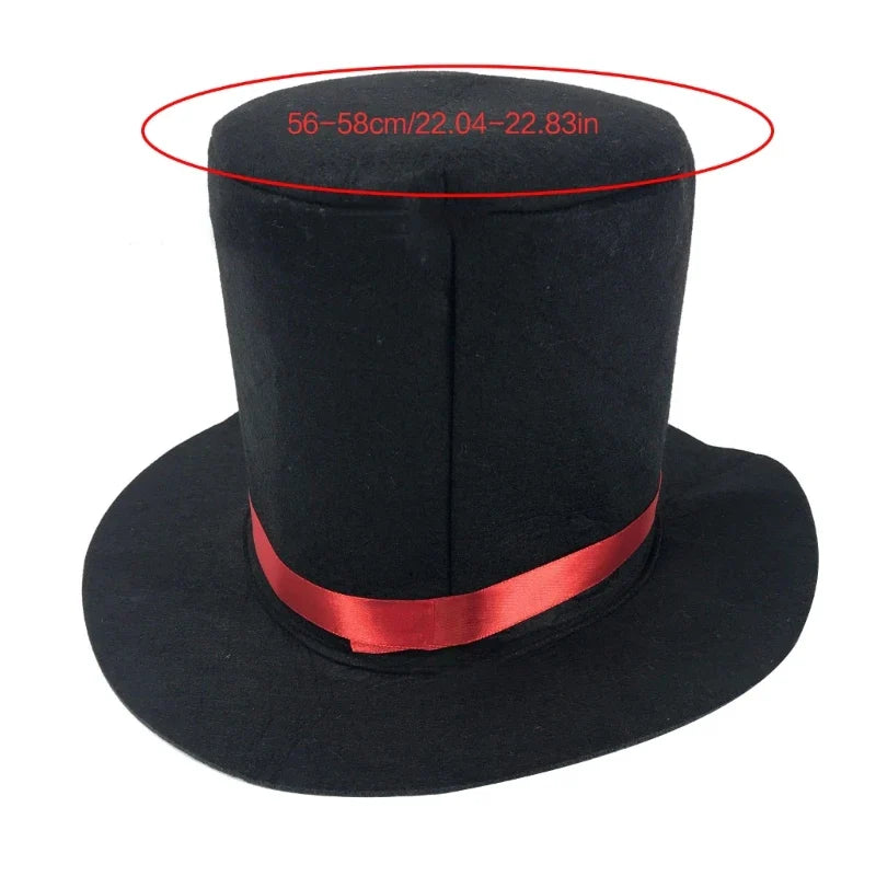 Blackout Illusionist – Magician's Top Hat for Stage Mischief, Nightclub Sorcery & Bowler-Grade Chaos