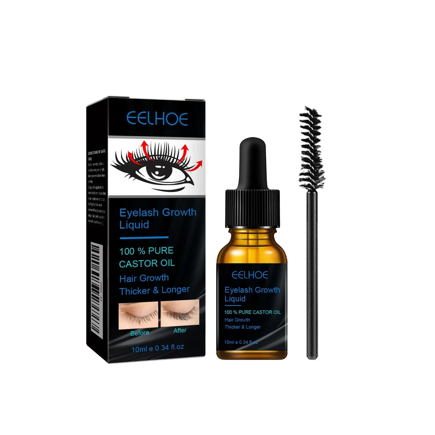 Midnight Lash Luck Castor Oil Growth Serum for Brows & Lashes
