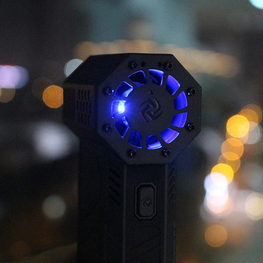 Pocket JetFan 130K RPM Turbo Blower – Ultra High-Speed Mini Duct Fan with LED for DIY, Desk & Beyond