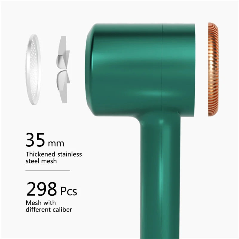 V20 TurboClean Rechargeable Lint Remover — USB Electric Fabric Shaver for Sweaters, Coats & Home Textiles