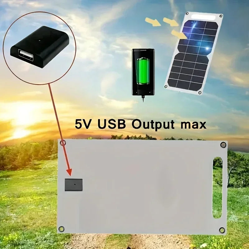 ☀️ SunBuddy 35W Portable Solar Charger – Power Your Adventures Anywhere! 🔋🌍