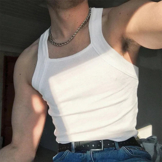 NECK WRECKER // Men’s Street-Fit Tank – Sleeveless Heatwave Cut for Savage Summer Play