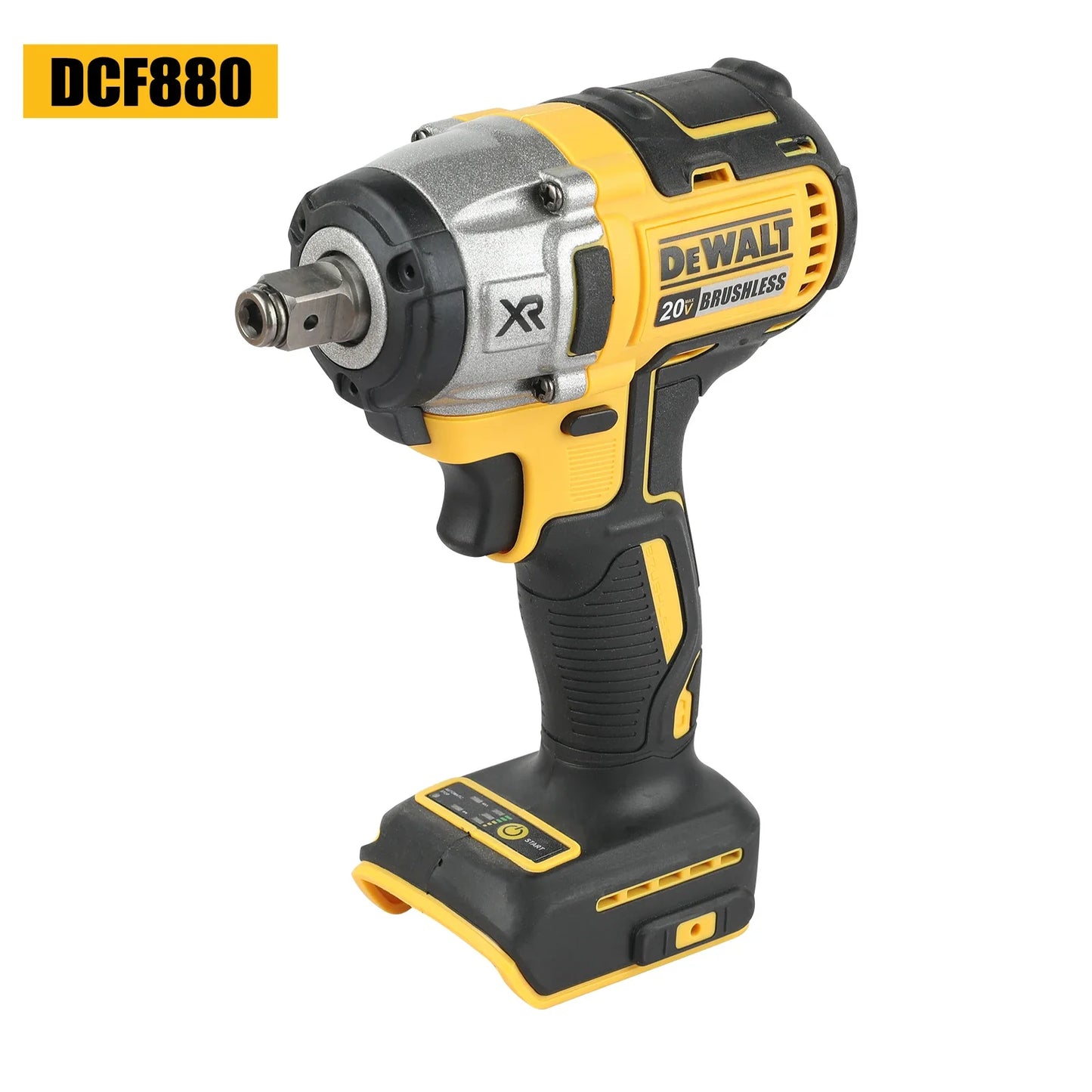 DEWALT DCF880/DCG405FN ProX Combo Kit – Cordless Impact Wrench, Angle Grinder & Drill Set with DWBAG | Brushless Power for Precision Trades
