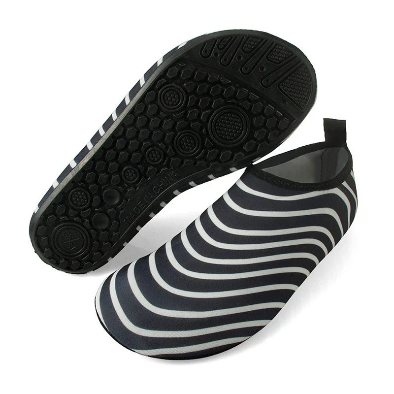 “HYDROSTRIKE X – Slip-On Aqua Combat Sneakers for Beachfront Warriors & Poolside Bandits”