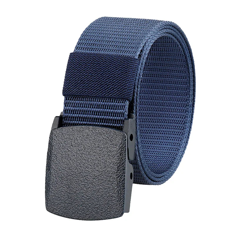 StealthStrap Airport-Ready Tactical Nylon Belt – Ultra-Light, Metal-Free, Adjustable Outdoor Waist Belt for Men & Women (1.5" Wide)