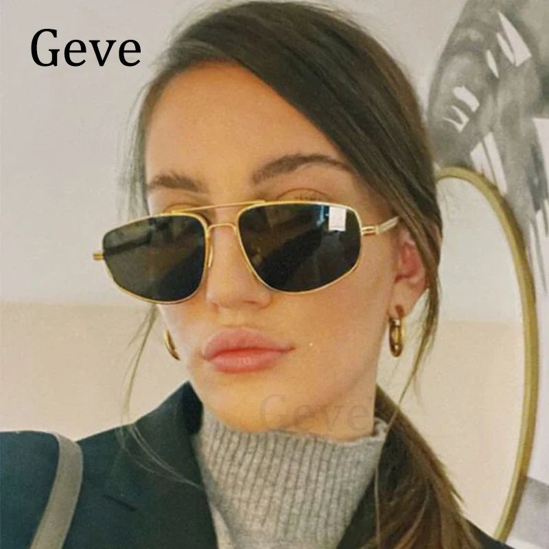 NIGHTCRASH 9190 – Retro Alloy Pilot Shades for Women | UV400 Rockstar Grade Gradient Eyewear