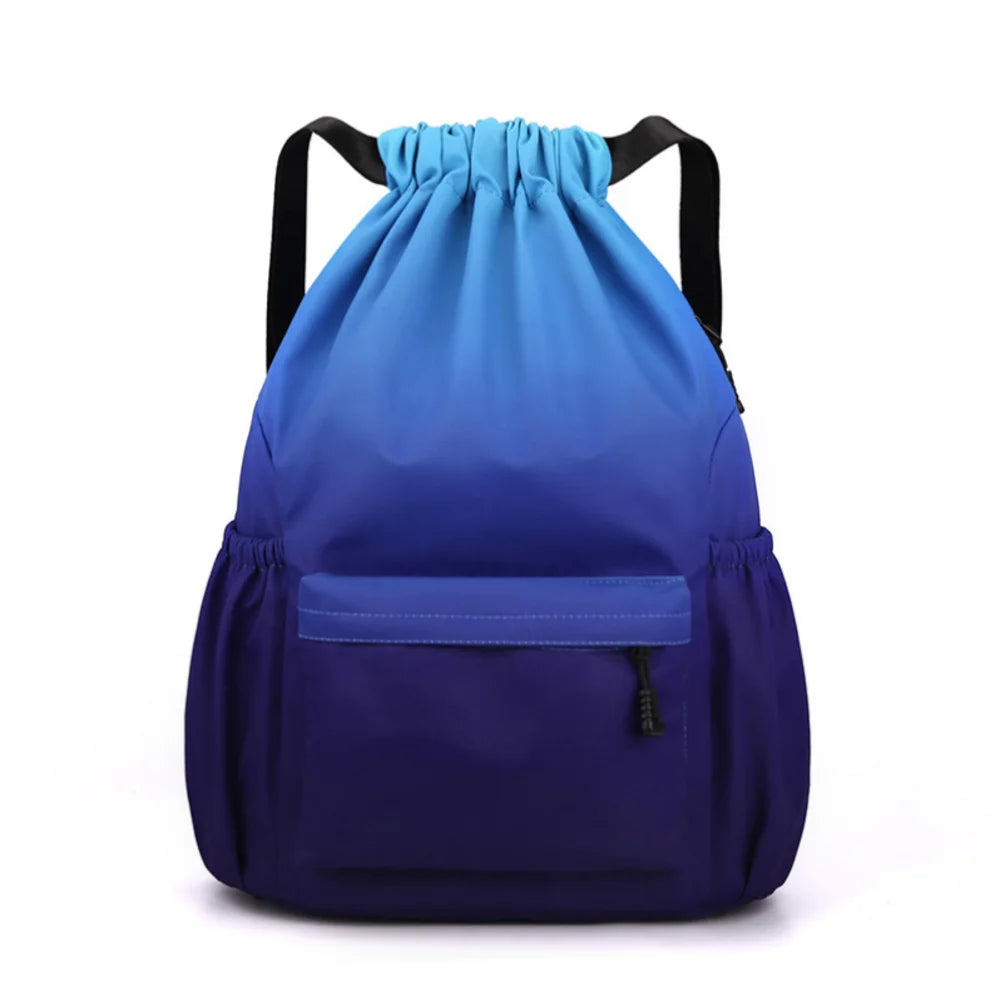 HydroCord Flex — Water-Resistant Drawstring Gym & Swim Backpack for Men & Women