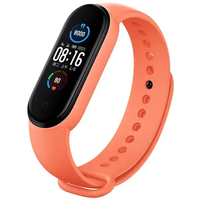 MiSnap Pop-Band: The Silky-Smooth Silicone Strap for Xiaomi Mi Band Legends (3/4/5/6/7)