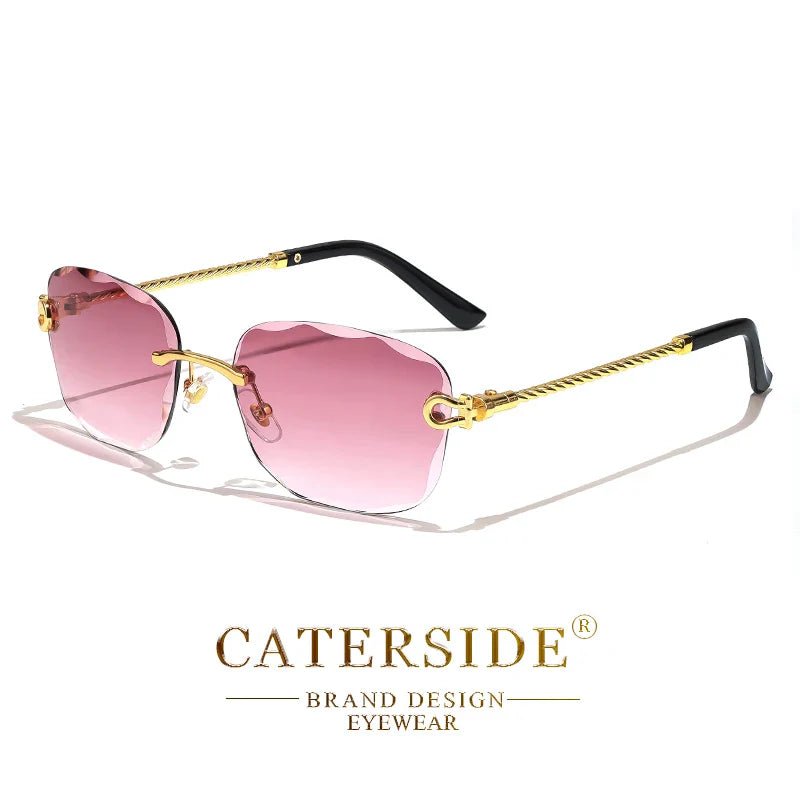 Rimcutter Royale Caterside Retro Gradient Sunglasses – Blade Lens Street Icon Shades