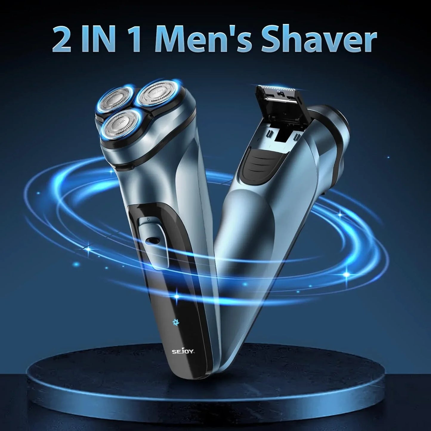 Razor Riot 3D Floating Electric Shaver – Stage-Grade Grooming Machine
