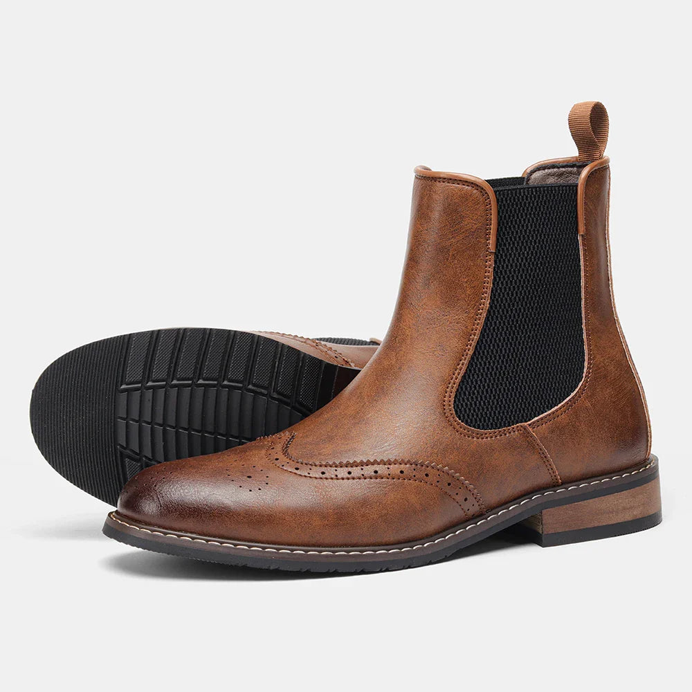 "Dead Poets Boots" – Lizard Vigilante Soft Leather Chelsea Boots for Men | Sleek Pointed-Toe Ankle Icons for Rebels, Artists & Gentlemen