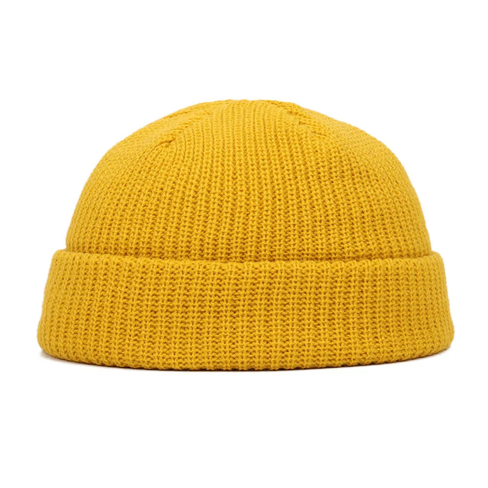 Winter Warm Beanies – Casual Short Thread Hip Hop Hat for Men and Women