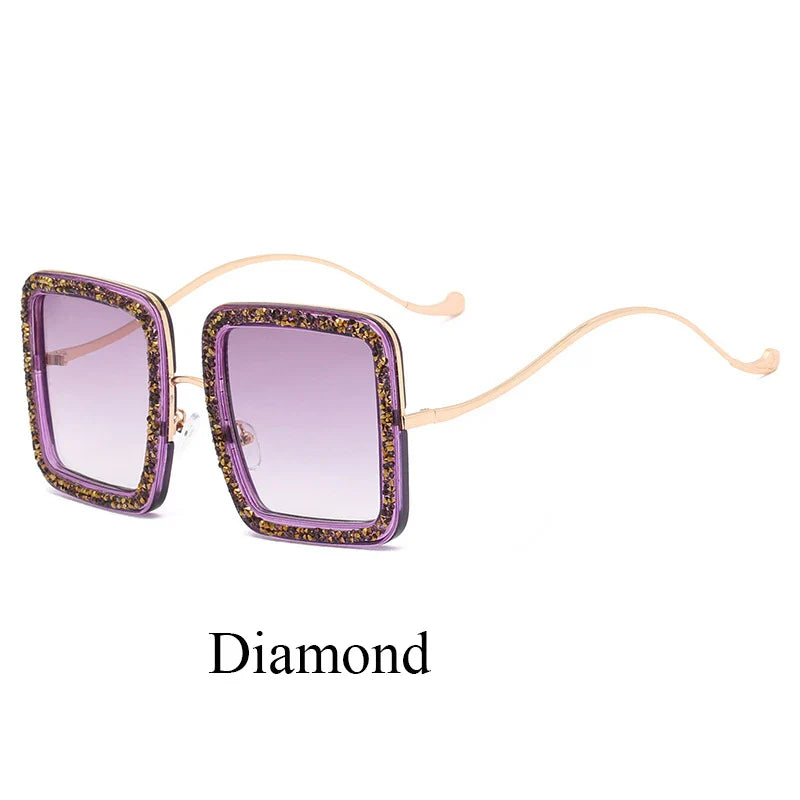 Glitter Vortex Shades – Rockstar Ice-Out Sunglasses for Unapologetic Legends