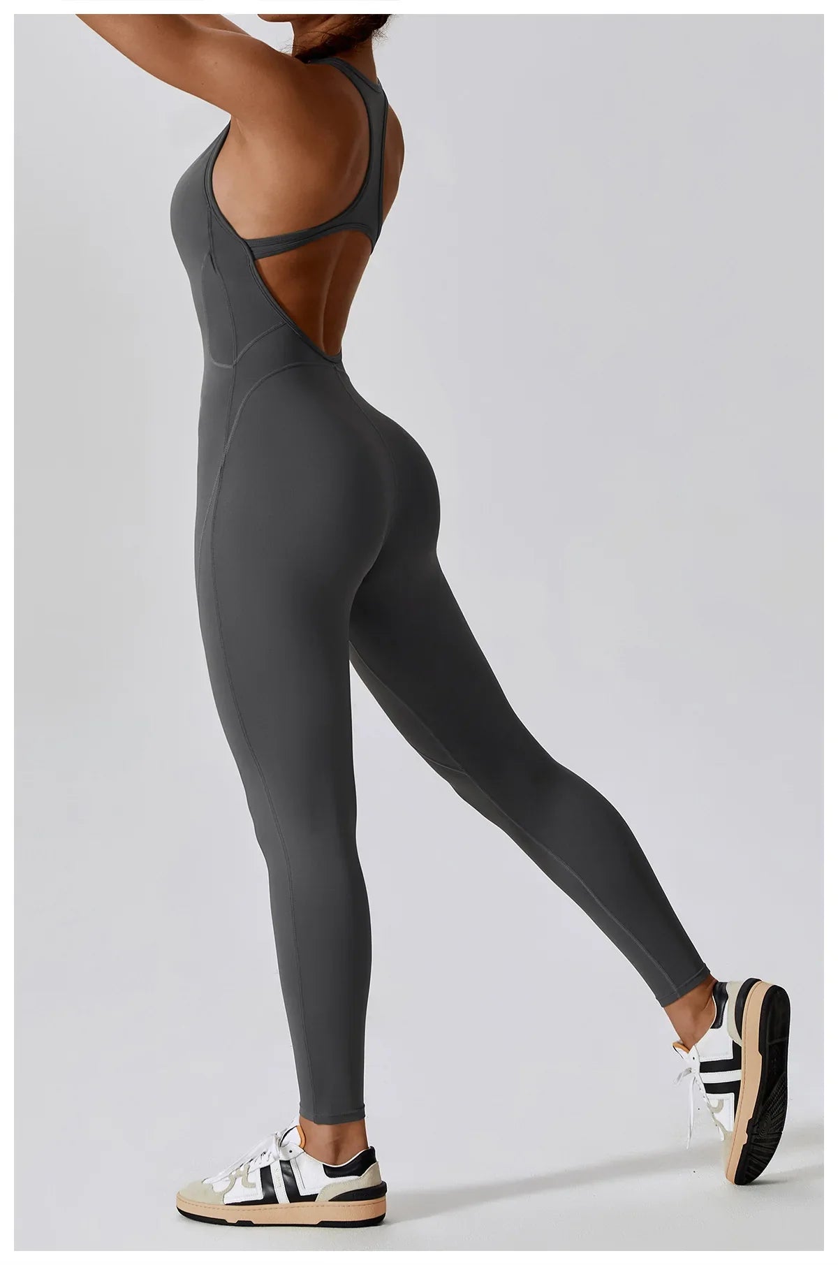 Seamless Yoga Jumpsuit - All-in-One Workout Outfit for Women