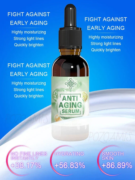 Wrinkle Hitman 100X — Liquid Anti-Aging Serum for Eyes, Face & Neck (Hollywood-Grade Formula)