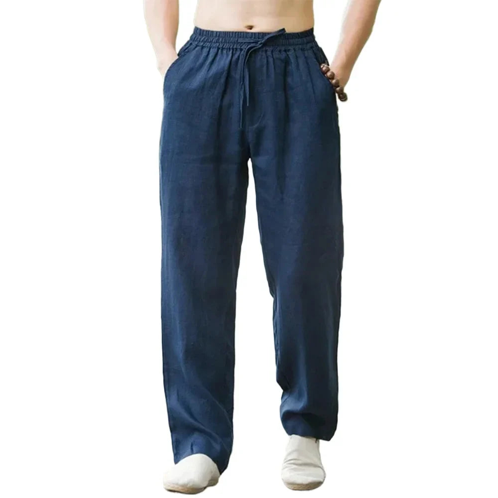 Mission Critical Summer Linen Joggers – King Billion Men’s Beach Ops Pants