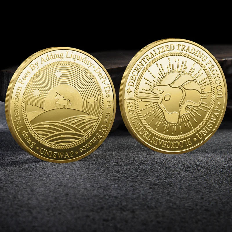 Deadcoin Metal Set – Plated Crypto Relics from the Blockchain Afterlife