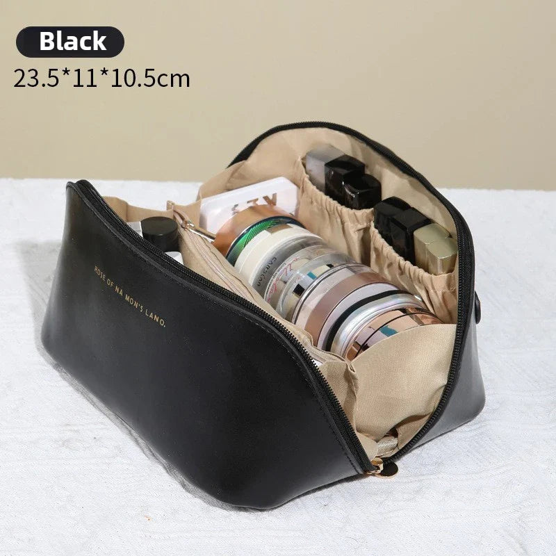 Bag of Holding: Ultra-Clever Travel Cosmetic Case for Women | Zippered Makeup & Toiletry Vault for Organized Queens