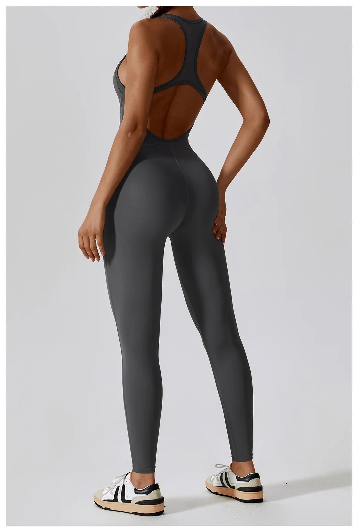 Seamless Yoga Jumpsuit - All-in-One Workout Outfit for Women