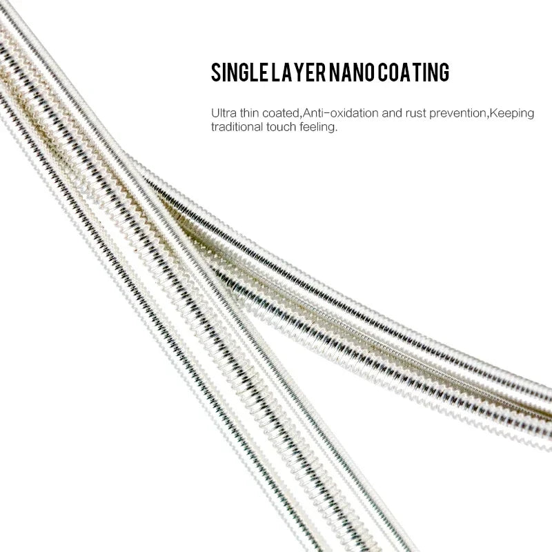 “NX SILVERBLOOD STRING PACK” – 10/50 Set Orphee NX-Series Silver-Plated Nylon Strings | For Classical Guitarists Who Shred in Silence