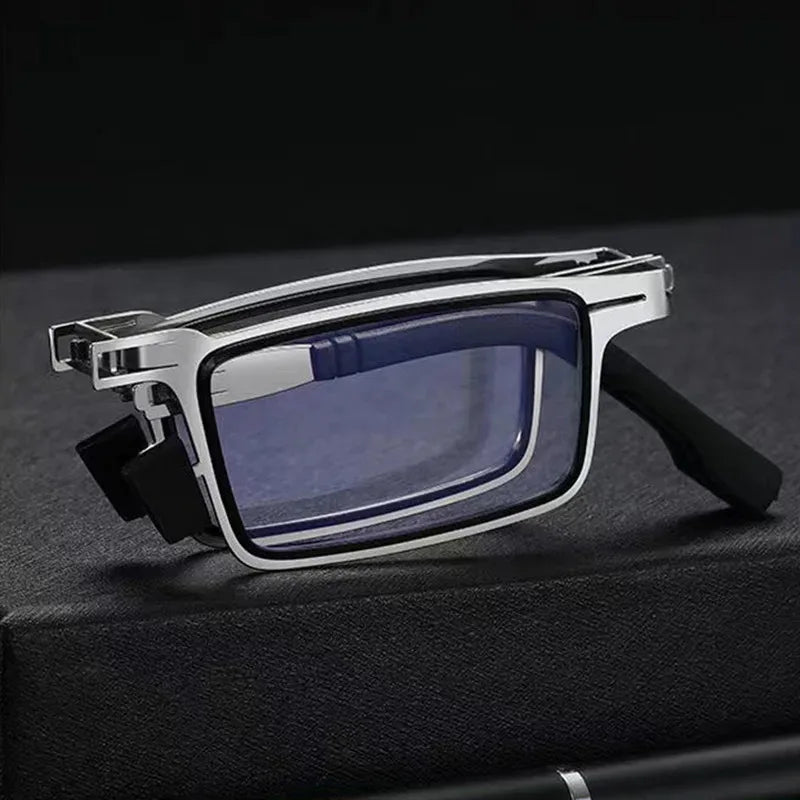 MOONBIFFY Fold & Focus – Portable Smart Folding Blue Light Reading Glasses for Men & Women 👓✨
