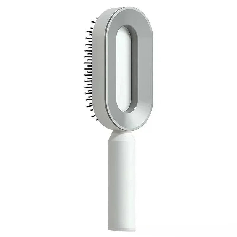The Reckless Comb: One-Click Clean, Scalp-Slaying Air Cushion Hairbrush for Hardcore Hair Rebels