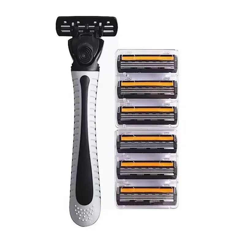 18-Head SmoothShave+ Razor Set – Reusable Triple-Blade Precision Razor for Women & Men | Face, Body, Underarm, Legs | Anti-Slip Grip & Imported Blade Power