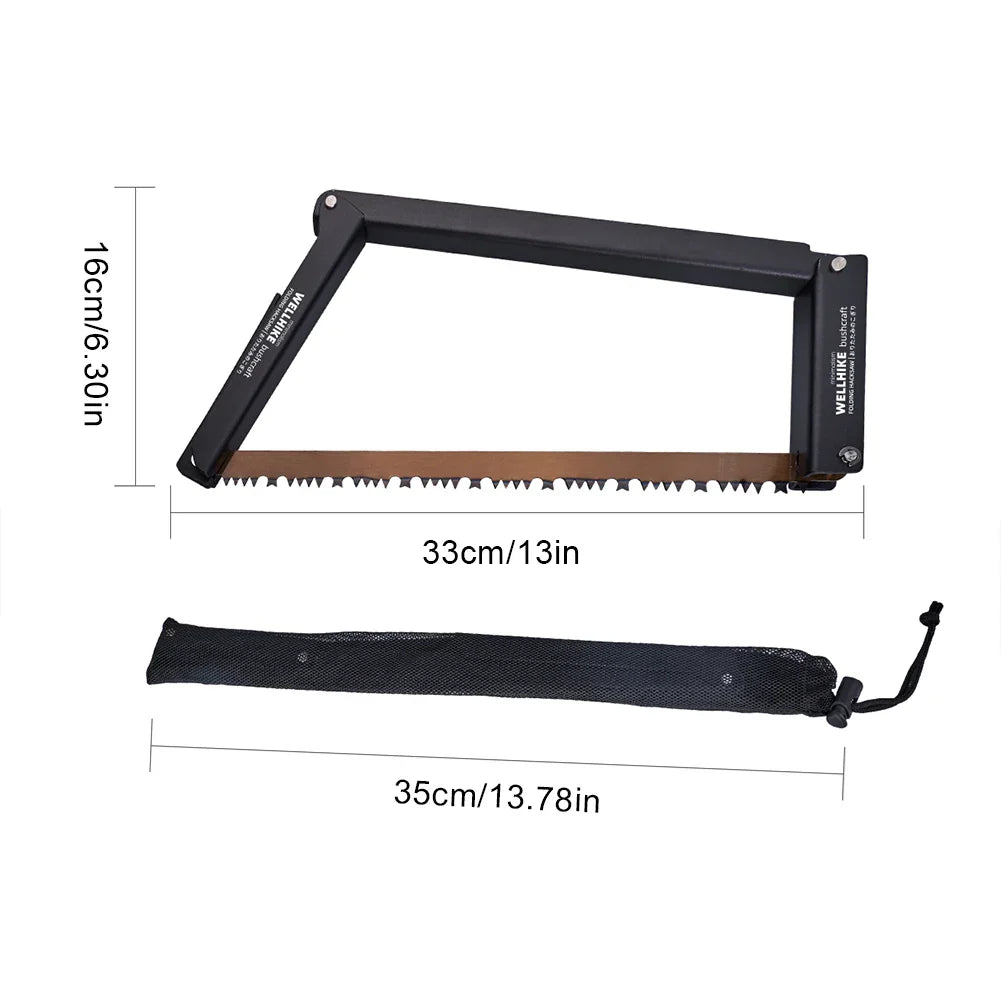 THOOBO! The Tree Slayer Fold-N-Stash Saw – Adventure-Grade Folding Hand Saw with Carry Bag