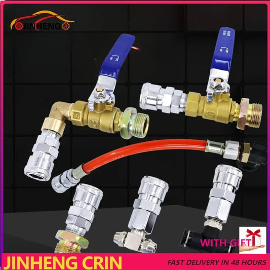 IronForge HDX Cab-Grade Blowgun Air Inlet Tee – Pro-Line Connector for High-Pressure Pneumatic Systems in Trucks, Pickups & Heavy Equipment