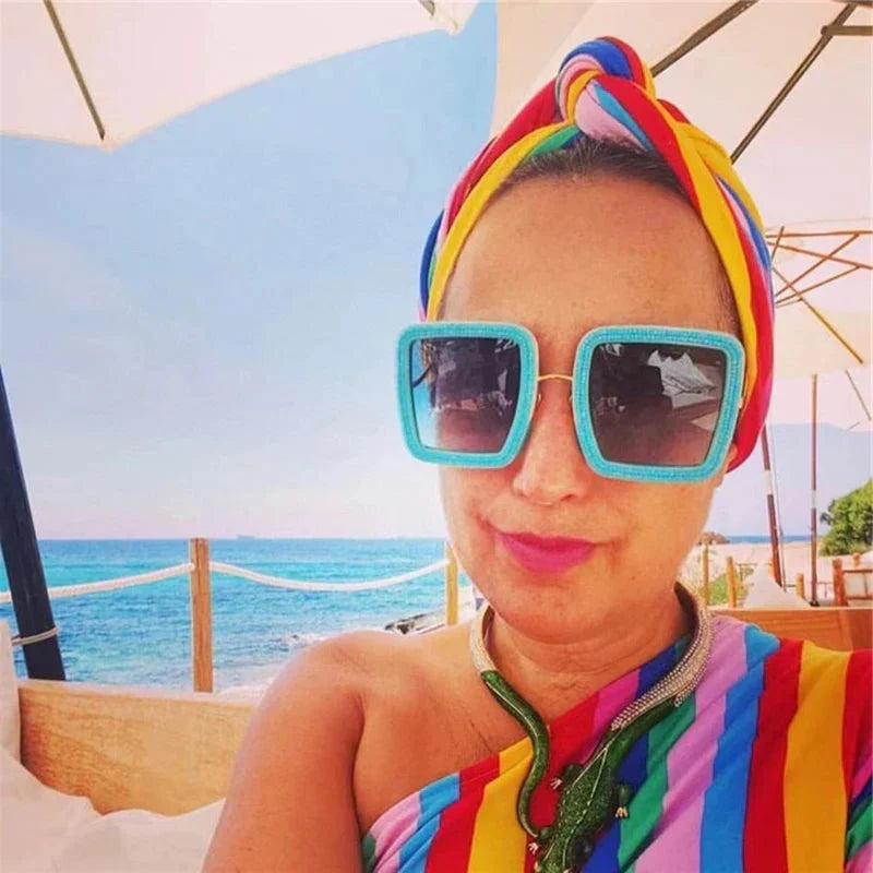 Glitter Vortex Shades – Rockstar Ice-Out Sunglasses for Unapologetic Legends