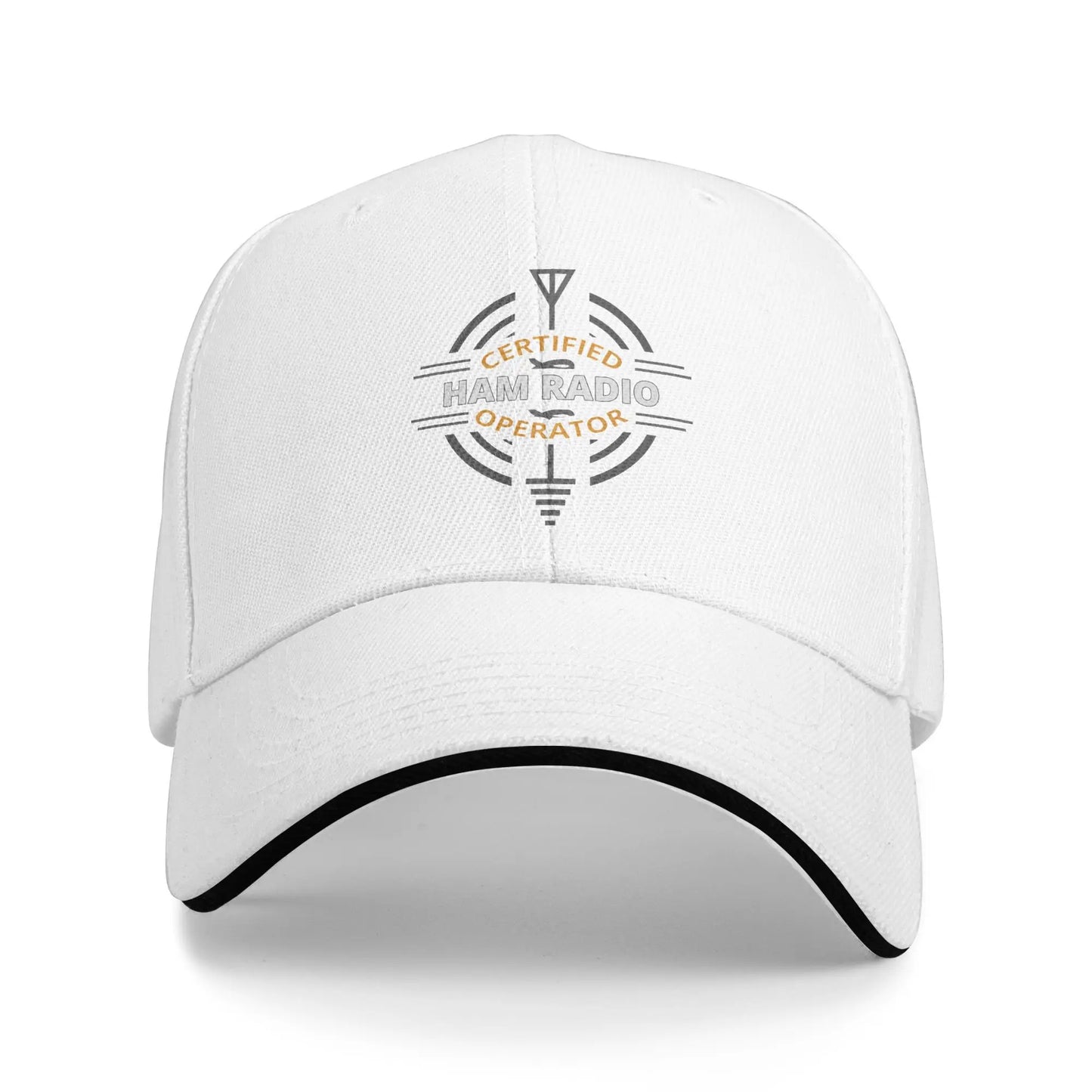 Ham Radio Operator Trucker Baseball Cap Adjustable Sun Protection Hiking Fishing Unisex Hat