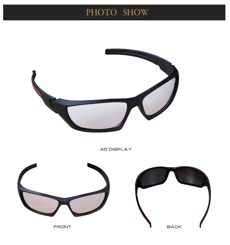 TACTICAL ZONE Polarized UV400 Combat-Ready Sport Sunglasses – Built for Fishing, Field Ops, and Full-Throttle Days