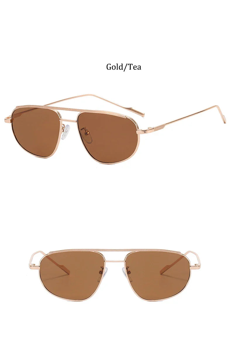 NIGHTCRASH 9190 – Retro Alloy Pilot Shades for Women | UV400 Rockstar Grade Gradient Eyewear