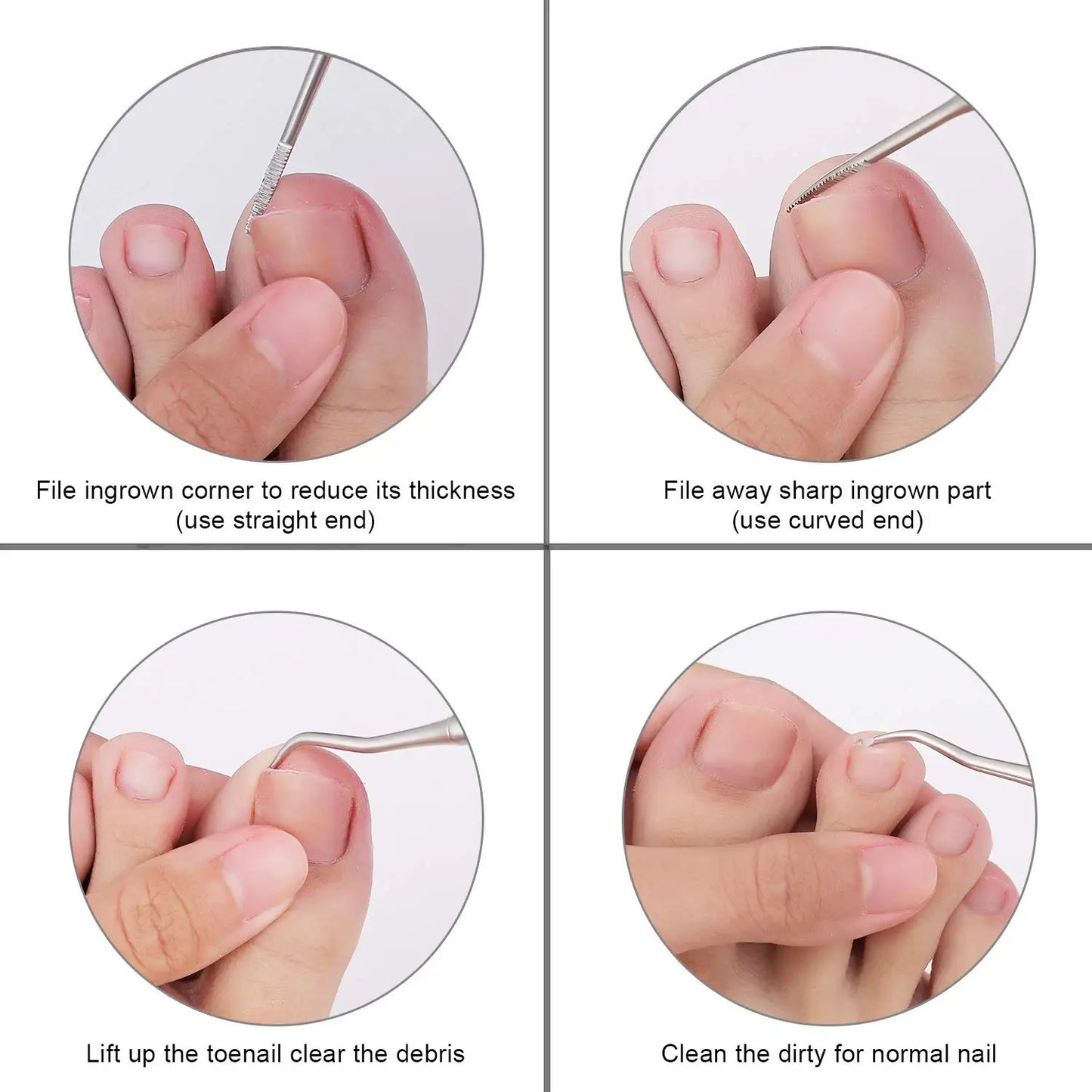 ClipTitan Precision Toenail Nipper – Stainless Steel Ingrown & Thick Nail Clipper for Podiatrist-Grade Care at Home